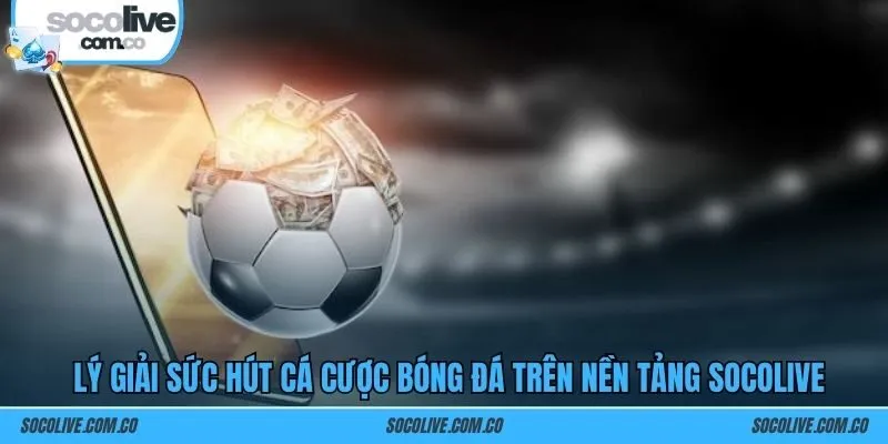 Lý giải sức hút cá cược bóng đá trên nền tảng SOCOLIVE