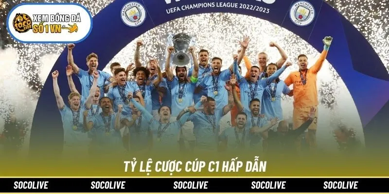 Tỷ lệ cược Cúp C1 hấp dẫn